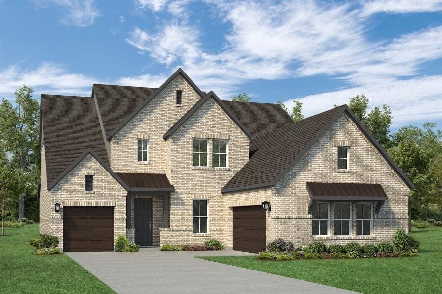 Representative exterior photo of a completed home built from the Edward- 70 ft Home Site by Rockwell Homes in Nelson Lake Estates, Rockwall, TX (Image 35). Representative exterior photo of a completed home built from the Edward- 70 ft Home Site by Rockwell Homes in Nelson Lake Estates, Rockwall, TX (Image 35).