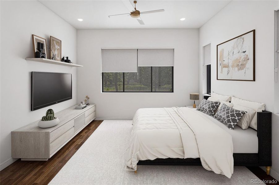 Furnished interior view inside a new home in , Granby (Image 26).