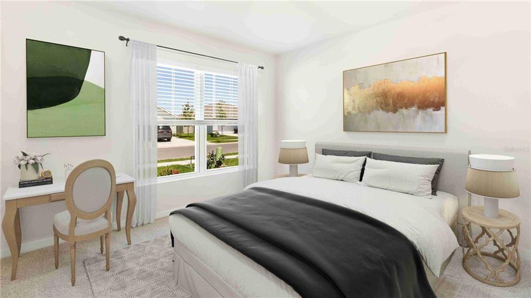 Furnished interior view inside a new home in Bella Lago, Parrish (Image 5).