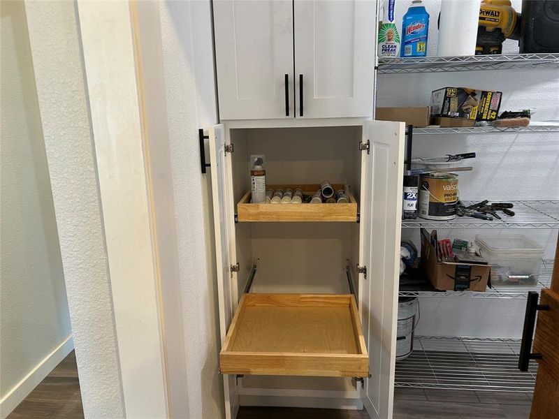 View of storage area View of storage area