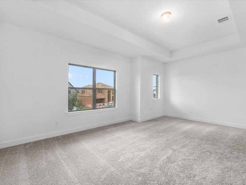 Spacious, unfurnished interior of a new home in Lago Mar - 60', Texas City (Image 12). Spacious, unfurnished interior of a new home in Lago Mar - 60', Texas City (Image 12).