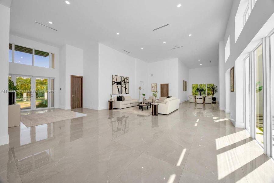 Furnished interior view inside a new home in , Miami (Image 50).