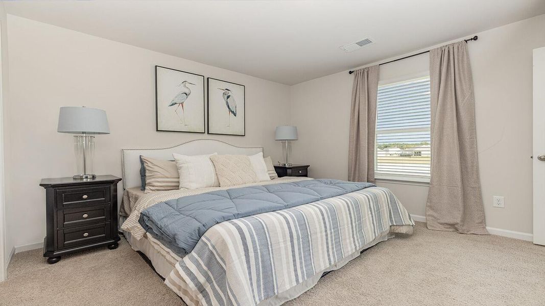 Furnished interior view inside a new home in The Oaks at Center Station, Hollywood (Image 27).