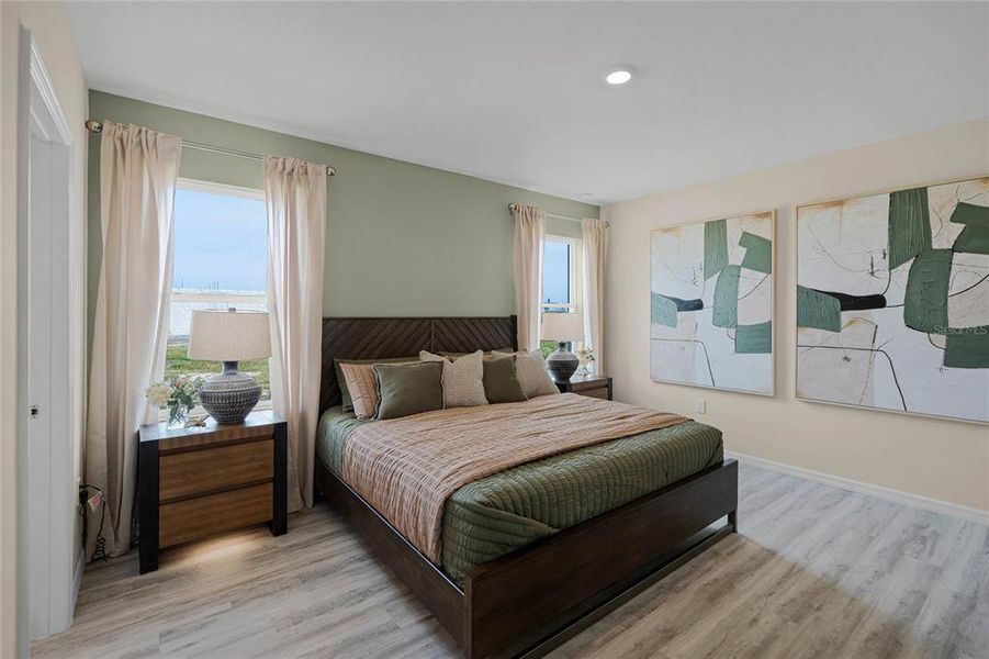 Furnished interior view inside a new home in , Winter Haven (Image 18).