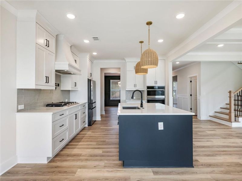 Furnished interior view inside a new home in , Buford (Image 8).
