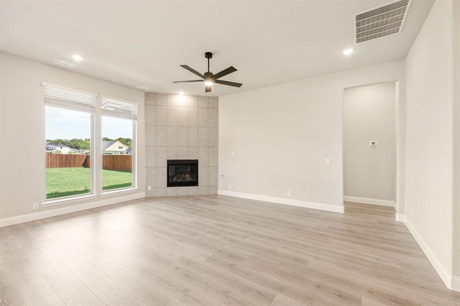 Spacious, unfurnished interior of a new home in Parks of Aledo, Aledo (Image 31).