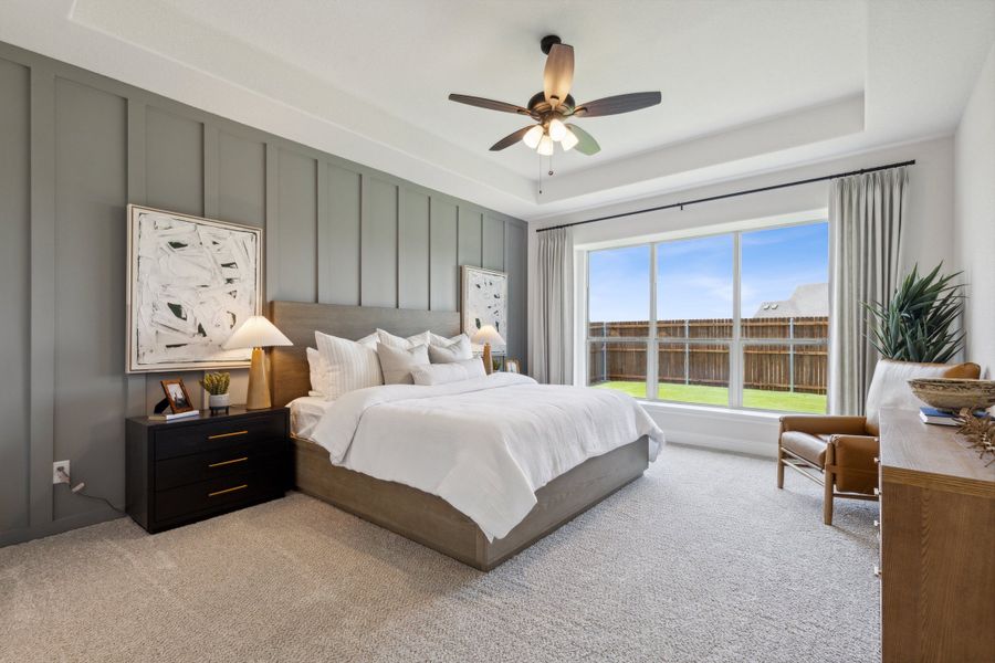 Furnished interior view inside a new home in Belle Meadows, Cleburne (Image 14).