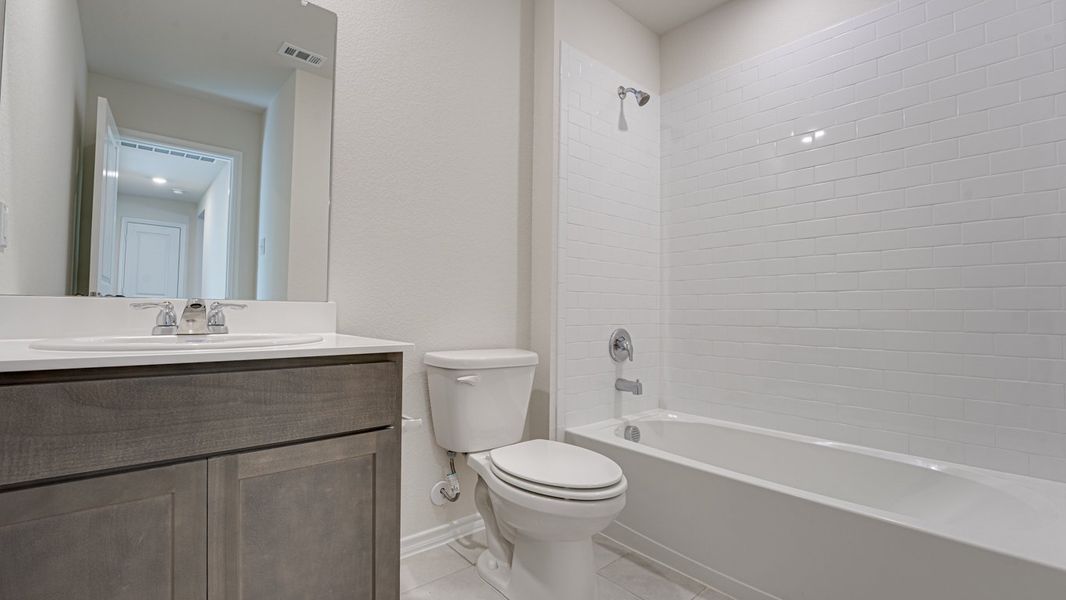 Furnished interior view inside a new home in Blackhawk, Tucson (Image 13). Furnished interior view inside a new home in Blackhawk, Tucson (Image 13).