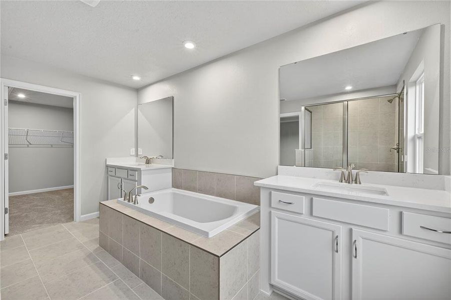 Furnished interior view inside a new home in Bloomingdale Townes, Brandon (Image 5).