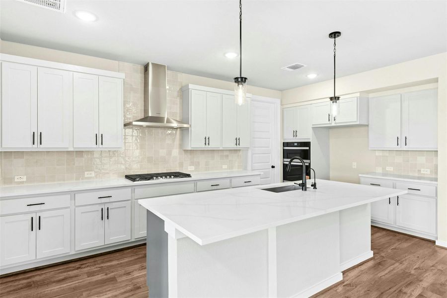 Furnished interior view inside a new home in East View Farms, Georgetown (Image 8).