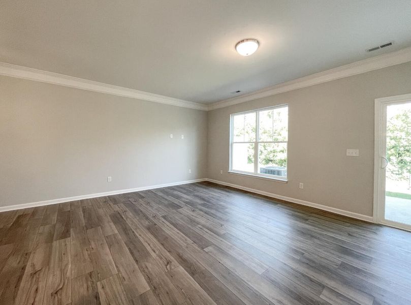 Spacious, unfurnished interior of a new home in Riverbrooke Townhomes, Simpsonville (Image 11). Spacious, unfurnished interior of a new home in Riverbrooke Townhomes, Simpsonville (Image 11).