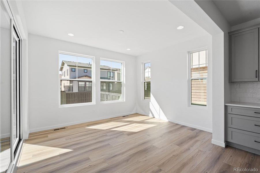 Spacious, unfurnished interior of a new home in Harmony at Solstice, Littleton (Image 33). Spacious, unfurnished interior of a new home in Harmony at Solstice, Littleton (Image 33).