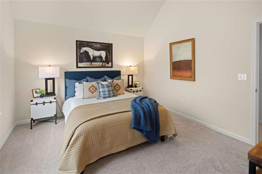 Furnished interior view inside a new home in Hillbrooke Preserve, Conyers (Image 35).