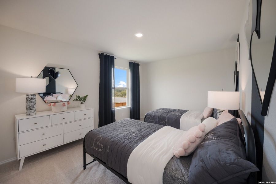 Furnished interior view inside a new home in Dove Song, Marion (Image 8).