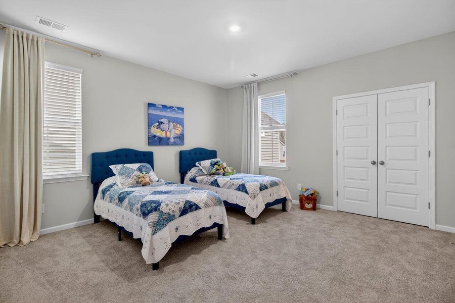 Furnished interior view inside a new home in Sweetgrass at Summers Corner, Summerville (Image 19).