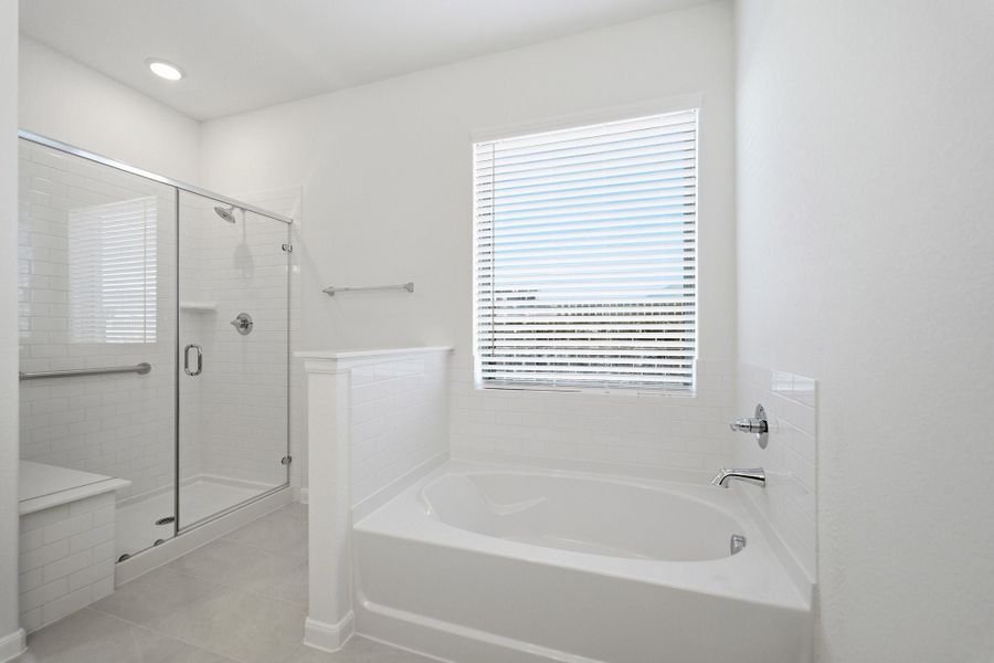 Furnished interior view inside a new home in Westridge, McKinney (Image 41).