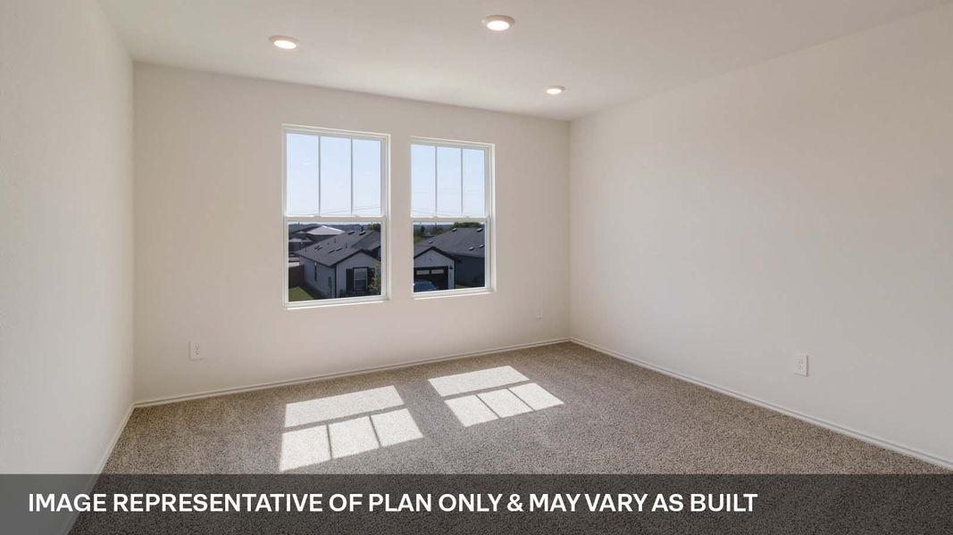 Spacious, unfurnished interior of a new home in Marigold, Kyle (Image 10).