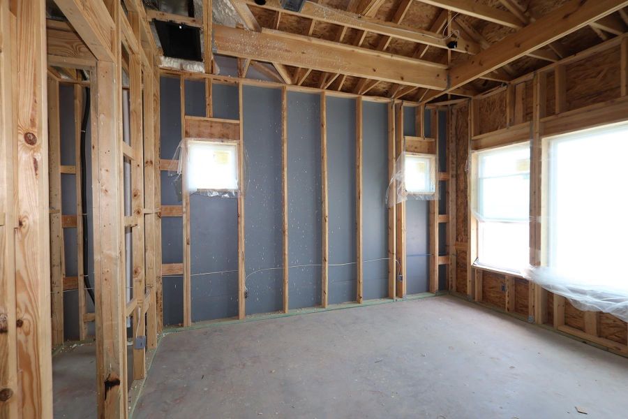 In-progress construction of a new home in Bridgeland Central: Emerald Heights - Enclave Collection, Cypress, TX (Image 16).