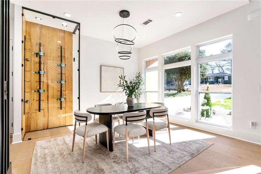 Furnished interior view inside a new home in , Decatur (Image 52).