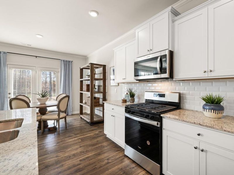 Furnished interior view inside a new home in Thompson Ridge, Dallas (Image 36).