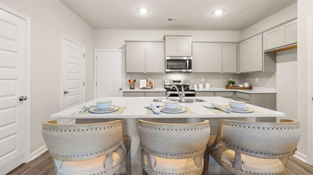 Furnished interior view inside a new home in , Stockbridge (Image 6).