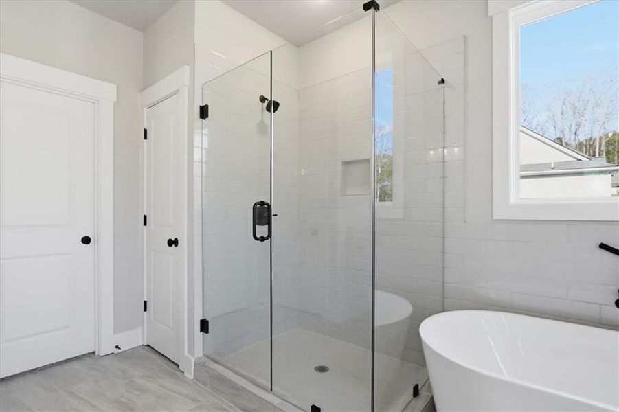 Furnished interior view inside a new home in , Statham (Image 5).