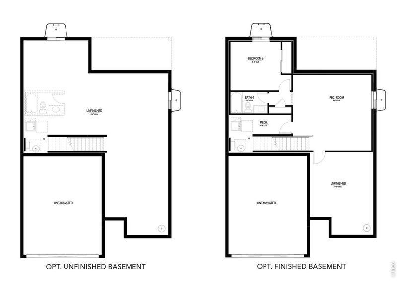 2D floor plan layout of this home in Granary, Johnstown, CO (Image 5).