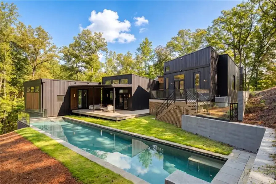 Exterior details and patio area of a home in , Ball Ground (Image 26). Exterior details and patio area of a home in , Ball Ground (Image 26).