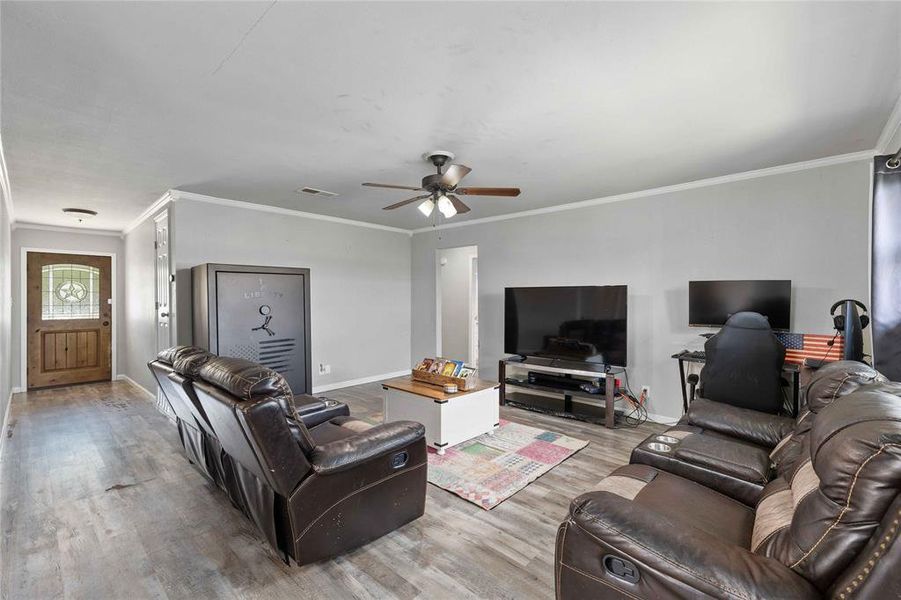 Furnished interior view inside a new home in , Brownwood (Image 7). Furnished interior view inside a new home in , Brownwood (Image 7).