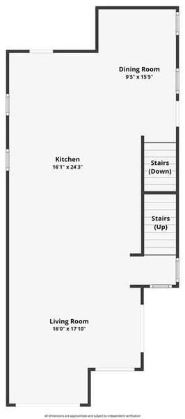 2D floor plan layout of this home in , Atlanta, GA (Image 4).