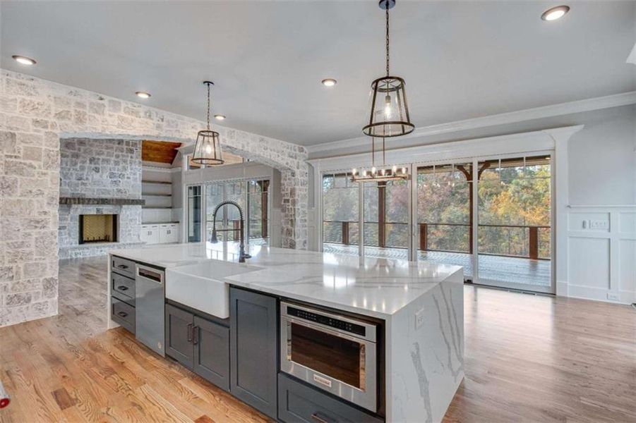 Furnished interior view inside a new home in , Gainesville (Image 13).