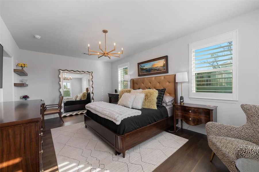 Furnished interior view inside a new home in , Allen (Image 6).