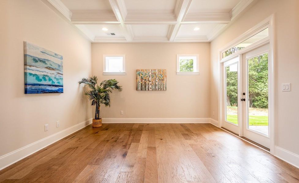 Representative unfurnished interior of a home built from the Berkeley by Greybrook Homes in Harbor Watch, Statesville (Image 40).