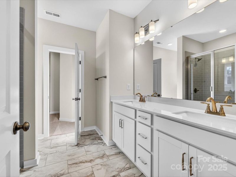 Furnished interior view inside a new home in Central Living at Craig, Charlotte (Image 11).