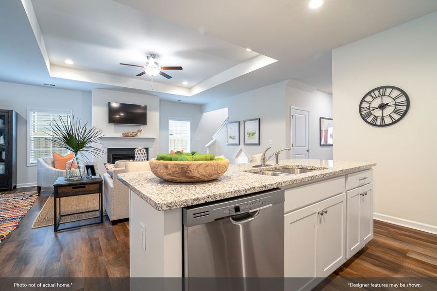 Furnished interior view inside a new home in Ellington, Elgin (Image 5). Furnished interior view inside a new home in Ellington, Elgin (Image 5).