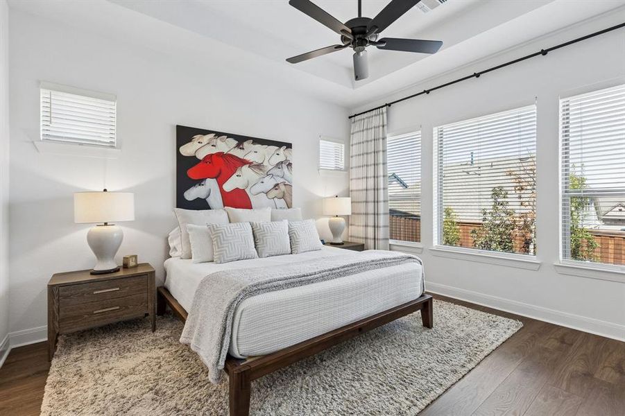 Furnished interior view inside a new home in , Fort Worth (Image 7).