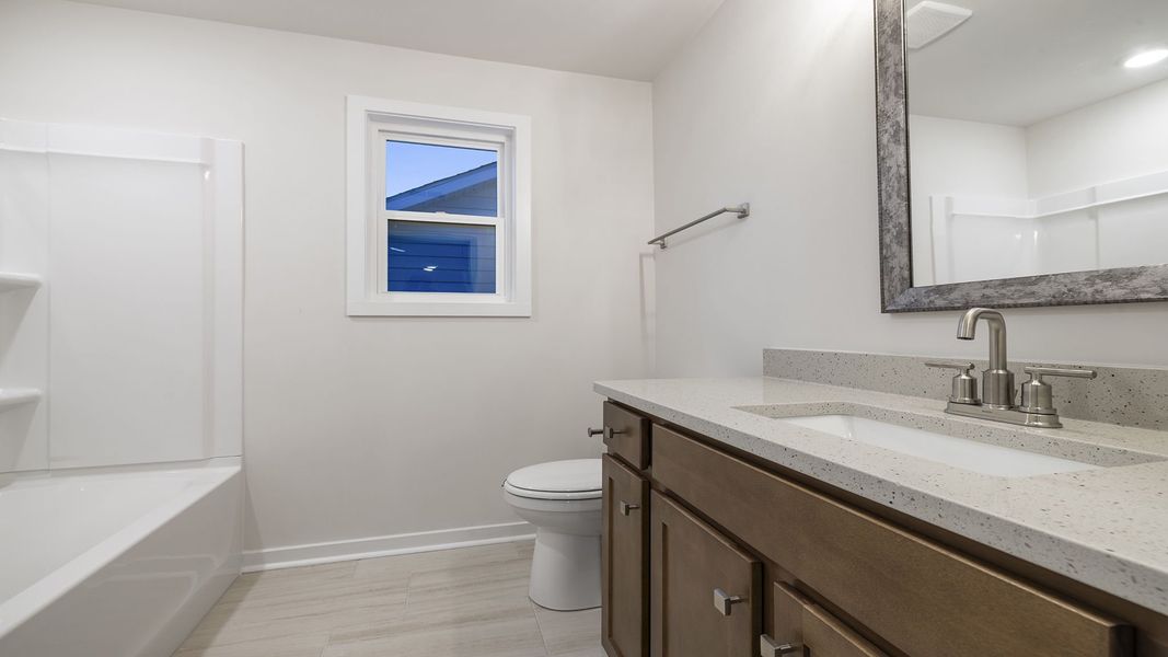 Furnished interior view inside a new home in Harrison Valley, Simpsonville (Image 14).