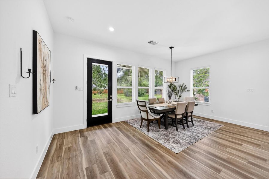 Furnished interior view inside a new home in , New Caney (Image 29).