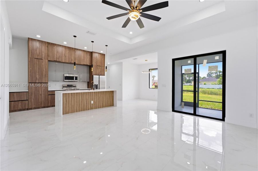 Furnished interior view inside a new home in , Lehigh Acres (Image 8).
