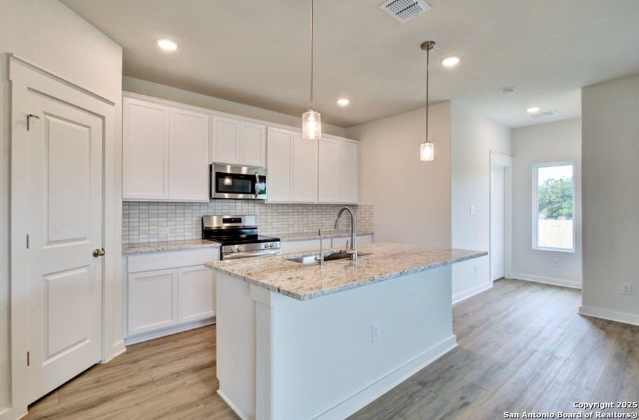 Furnished interior view inside a new home in Cloud Country, New Braunfels (Image 8).