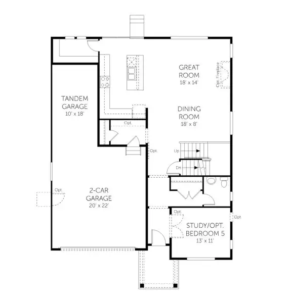 2D floor plan layout of this home in Farmstead, Berthoud, CO (Image 4). 2D floor plan layout of this home in Farmstead, Berthoud, CO (Image 4).