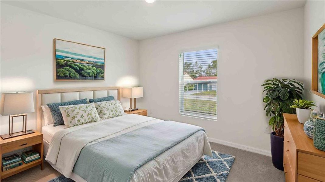 Furnished interior view inside a new home in Triumph South, Wildwood (Image 4). Furnished interior view inside a new home in Triumph South, Wildwood (Image 4).