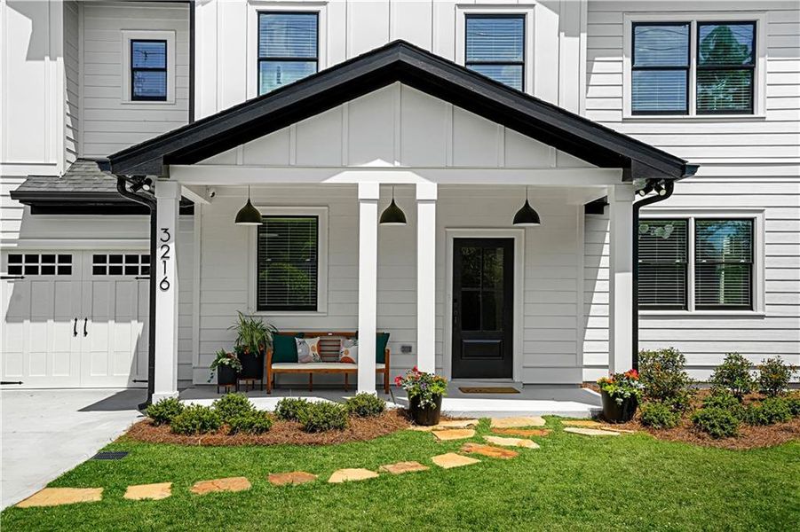 Exterior details and patio area of a home in , Scottdale (Image 3).
