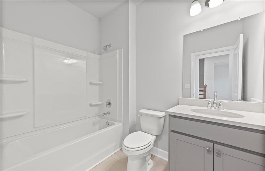 Furnished interior view inside a new home in Anderson Point Estates, McDonough (Image 4).