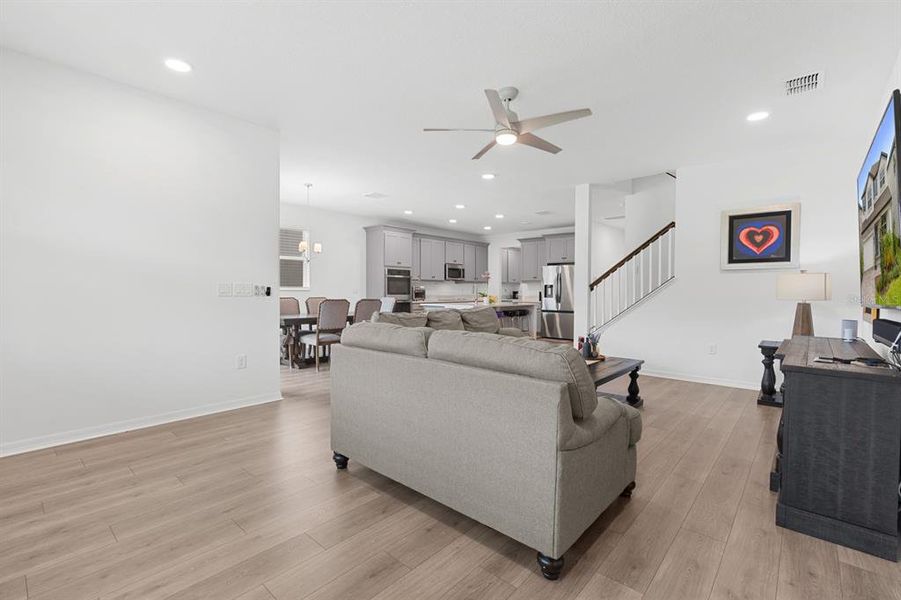Furnished interior view inside a new home in , Tampa (Image 47).