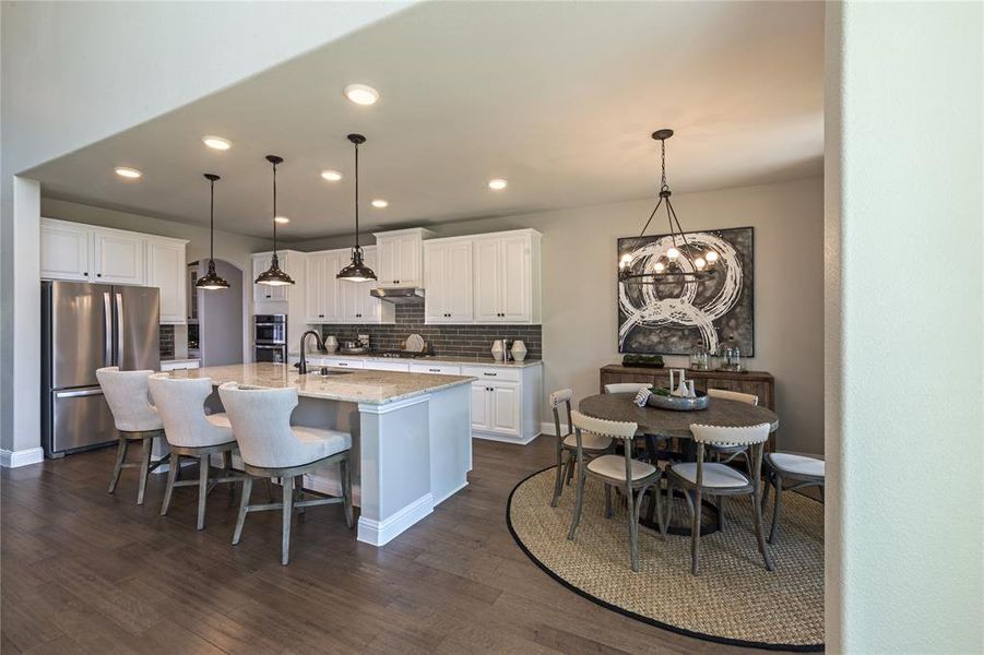 Beazer Homes Lovers Landing Madison Floorplan. This is not a photo of the actual home, but is a photo of the Madison floorplan.