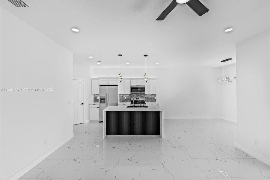 Furnished interior view inside a new home in , Cape Coral (Image 13). Furnished interior view inside a new home in , Cape Coral (Image 13).