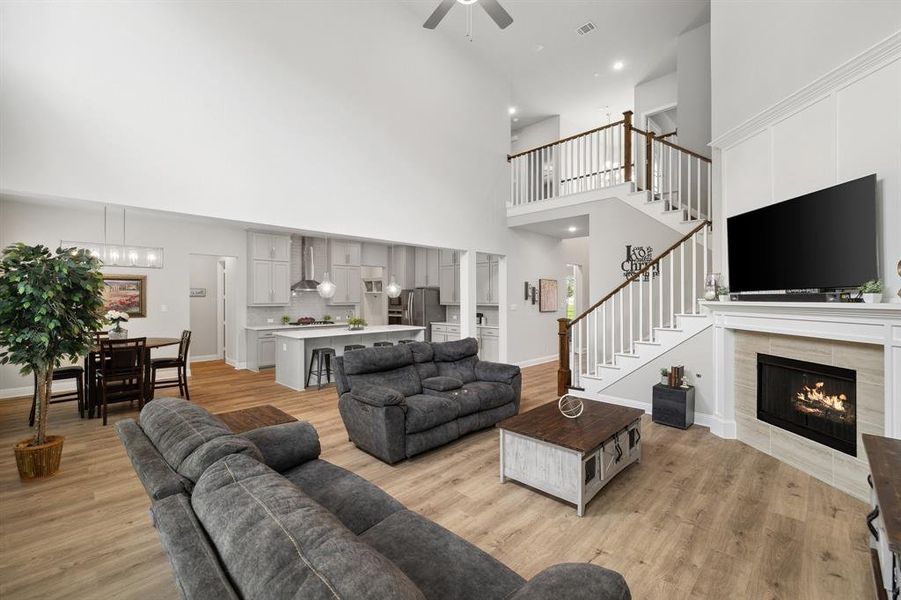 Furnished interior view inside a new home in , Gunter (Image 14). Furnished interior view inside a new home in , Gunter (Image 14).