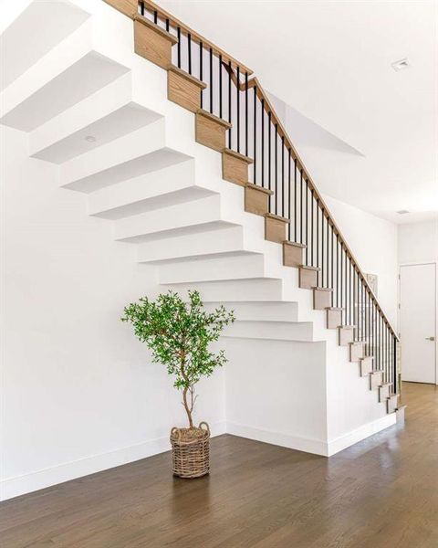 Furnished interior view inside a new home in , Dallas (Image 9).