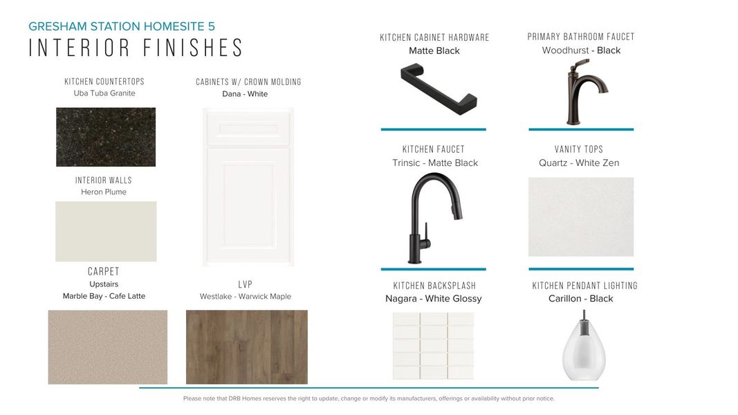 Furnished interior view inside a new home in Gresham Station, Simpsonville (Image 27).